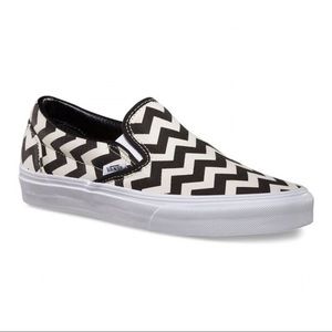 Chevron Slip-On Vans